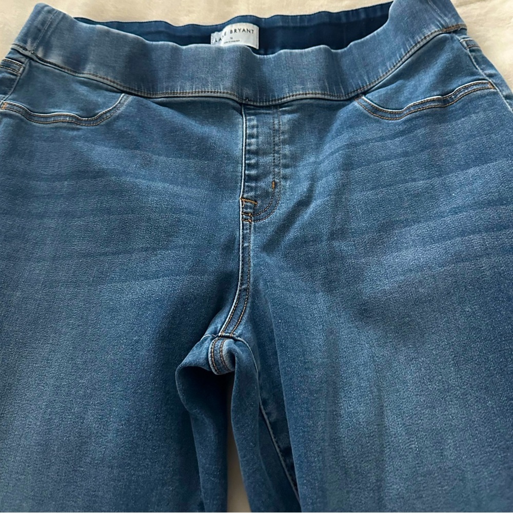 Lane Bryant jeans denim. Pockets. Size 16 Straight leg